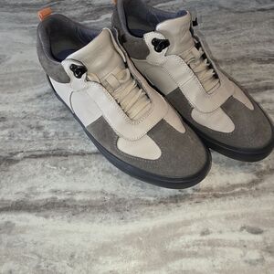 CAMPER Shoe Size 41 Suede/ Leather Gray & Tan Rare